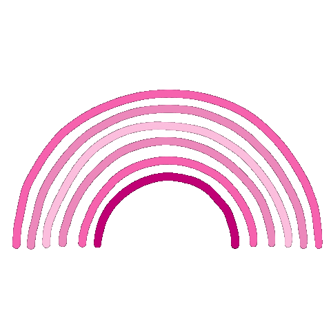 Rainbow Queer Sticker by Gabriel Ebensperger