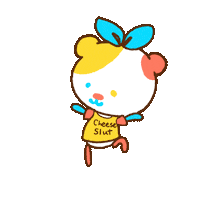 Dance Bear Sticker