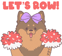 Cheering Cheerleader Sticker