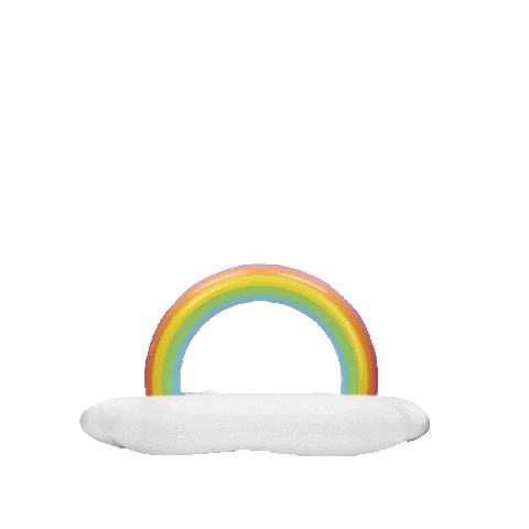Summer House Rainbow Sticker by Stephen McGee