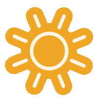 Out Of Office Sun Sticker by Las Vegas