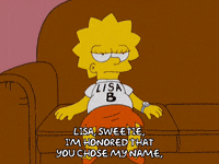 Sitting Lisa Simpson GIF by The Simpsons