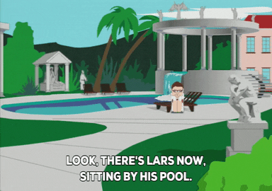 pool statue GIF by South Park 