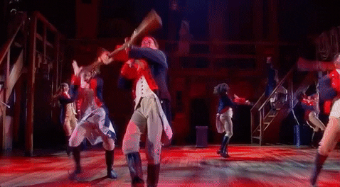 gun broadway GIF by Hamilton: An American Musical