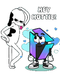 Sexy Love Flirting Sticker by IDX Solana