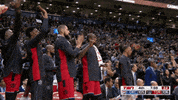 Lets Go Reaction GIF by NBA