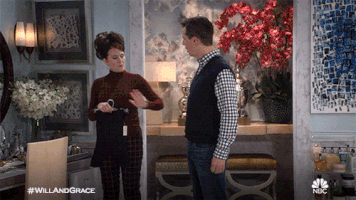 will and grace thanksgiving GIF by NBC
