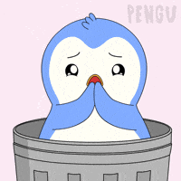 Scared Hide And Seek GIF by Pudgy Penguins