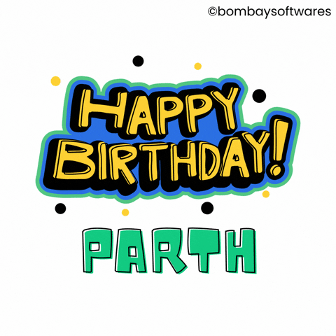 Excited Happy Birthday GIF by Bombay Softwares
