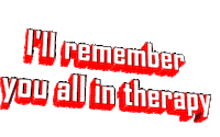 therapy Sticker