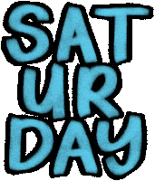 Saturday Morning Weekend Sticker by AlwaysBeColoring