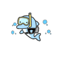 Dive Diving Sticker by AOIRUKA
