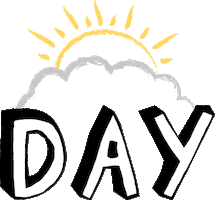Weather Cloudy Day Sticker
