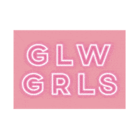 Glwgrls girls glowgirls kgmtl glwgrls Sticker