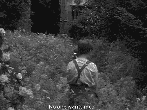 black and white love GIF