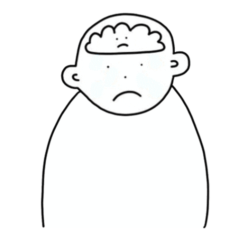 Mental Health No Sticker by Zootghost