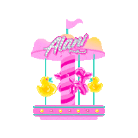 Cotton Candy Sticker by Alani Nu