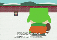 kyle broflovski football GIF by South Park 