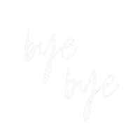 Bye Bye Sticker by Juwel-lettering