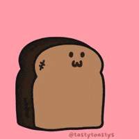 Bread Toast GIF by Tasty Toastys