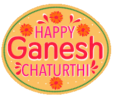 Ganesh Chaturthi Indian Sticker