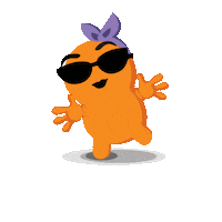 teamminimates kids orange figur dagmar Sticker