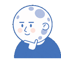 moonet_co moon avatar round productivity Sticker