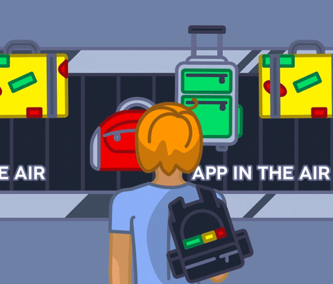 Travel Waiting GIF by App in the Air