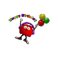 Celebrate Happy Birthday Sticker