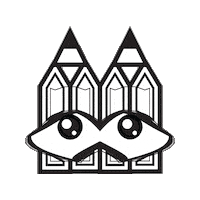 Dee Please Sticker by Stamatia Alexaki