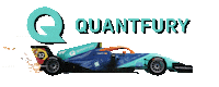 Quantfury sports racing trading motorsports Sticker