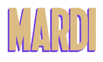 Mardi Sticker by Pete The Monkey