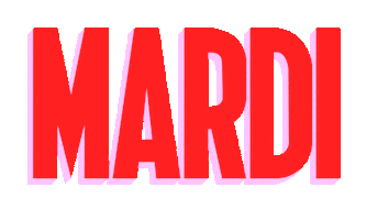 Mardi Sticker by Pete The Monkey
