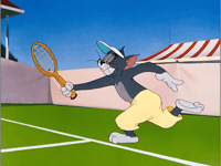 Warner Brothers Tennis GIF by Tom & Jerry