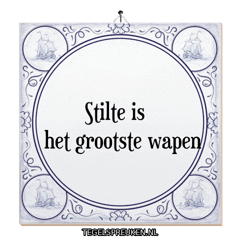 Nl Wijsheid Sticker by Tegelspreuken.nl