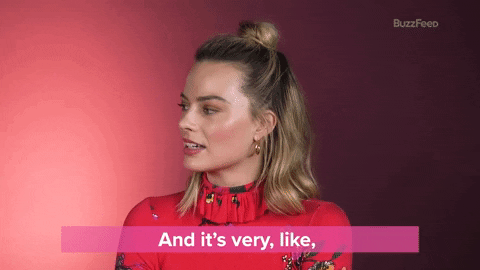 Margot Robbie GIF by BuzzFeed