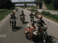 Easy Rider Motorcycle GIF by Fries Film & Audio Archief