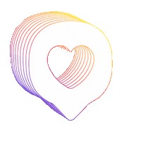 I Love You Heart Sticker by TEZLOM