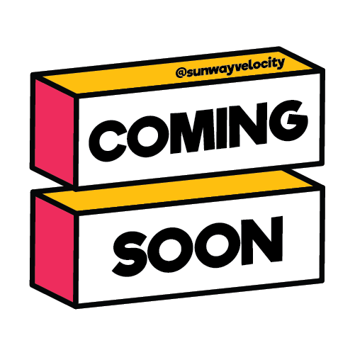 Coming Soon Shopping Sticker by Sunway Velocity Mall