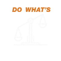 H Do Whats Right Sticker by HFA