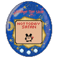 Nottodaysatan Sticker