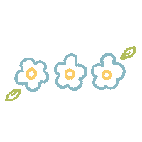 leeson422 flower 귀여운 꽃 leeson Sticker