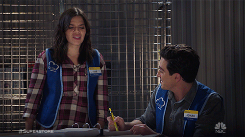 work superstore GIF by NBC