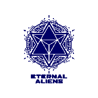 Ancient Aliens Space Sticker by Eternal Aliens