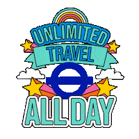 Travel Stars Sticker by Transport for London