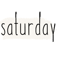 Day Saturday Sticker