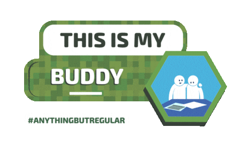 Buddy Abr Sticker by Our Singapore Army