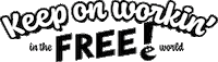 free-fi free winning success freedom Sticker