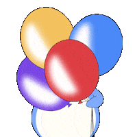 Happy Birthday Party Sticker by Pudgy Penguins
