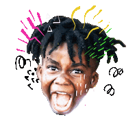 Black Joy Mood Sticker by walk in love.